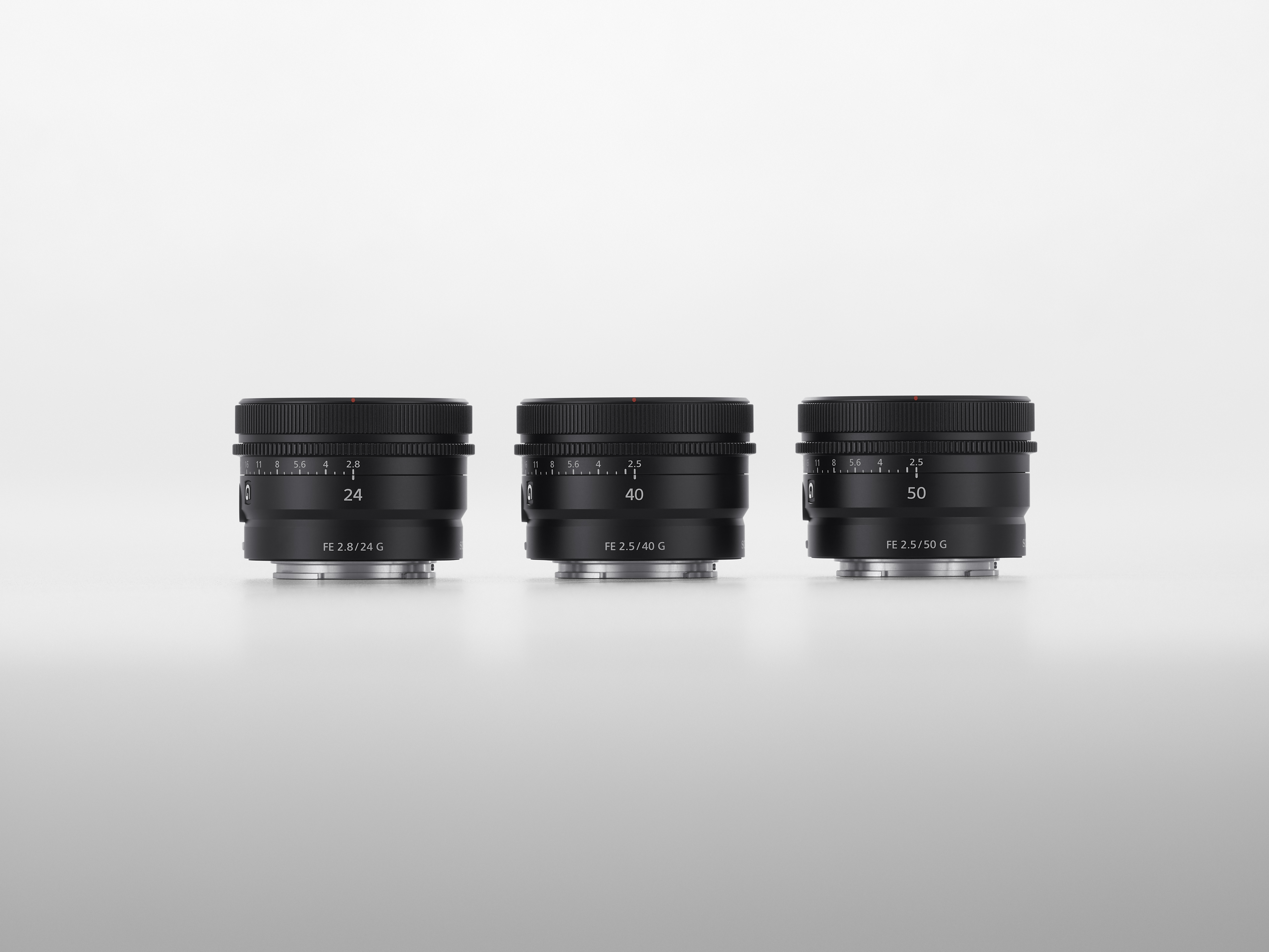 Three New High-Performance  G Lenses