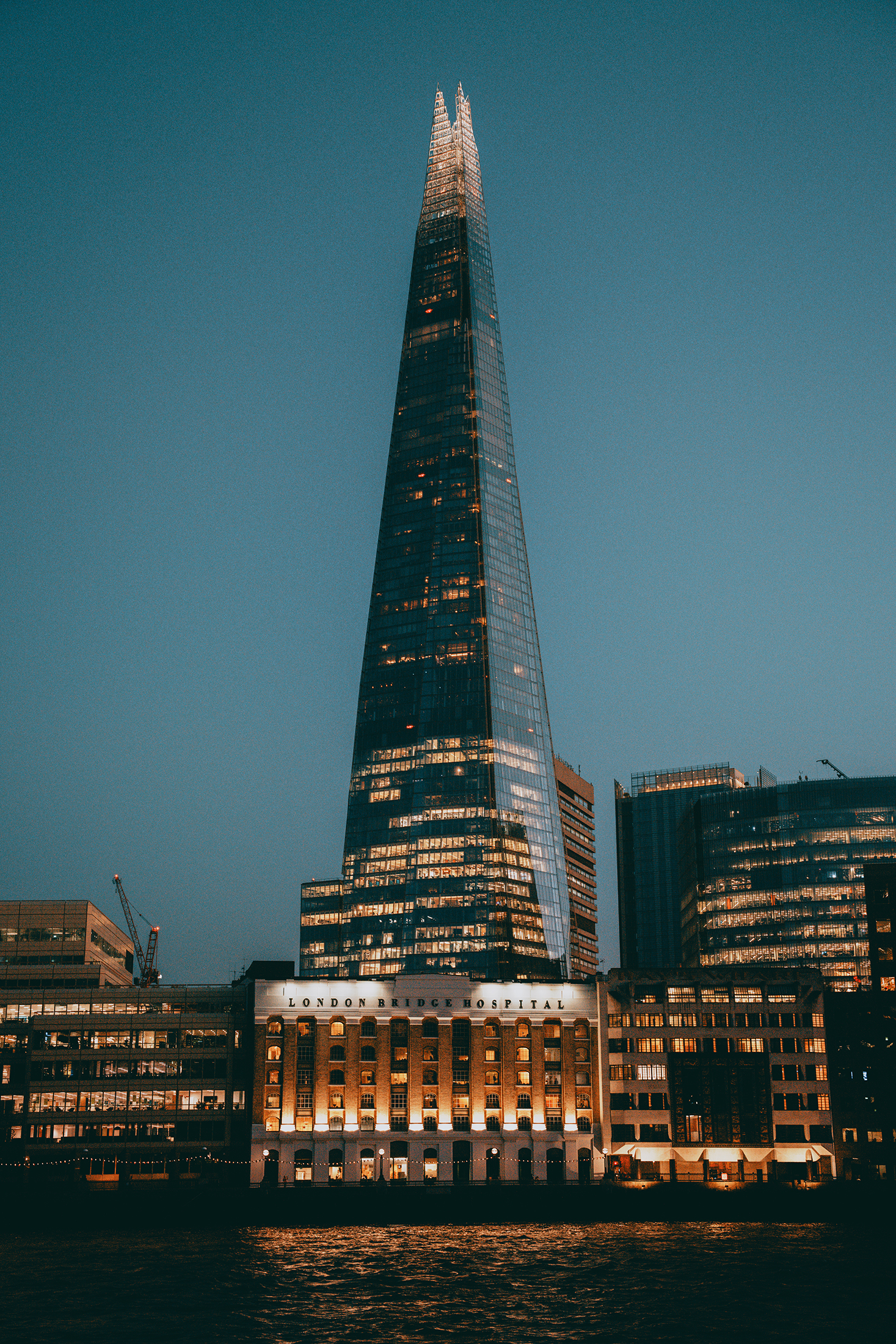 Tall skyscraper in London